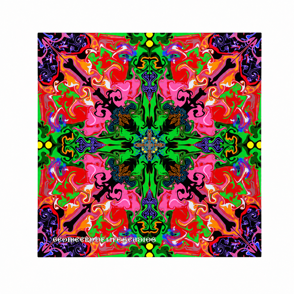 Botanical Cosmos - Canvas (10″×10″)